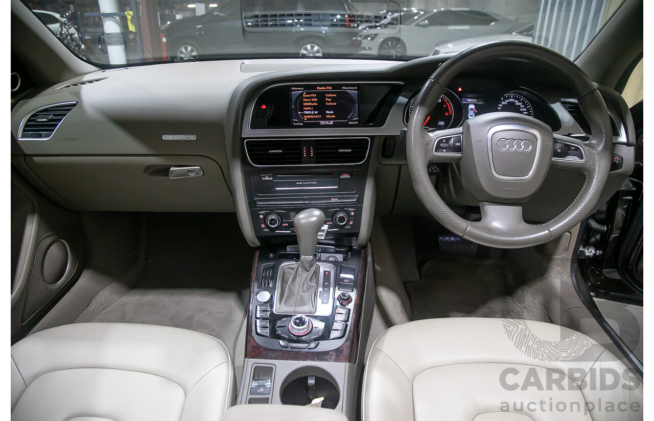 8/2011 Audi A5 2.0 TFSI Quattro (AWD) 8T MY11 2d Cabriolet Metallic Brown Turbo 2.0L