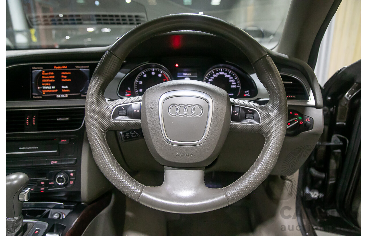 8/2011 Audi A5 2.0 TFSI Quattro (AWD) 8T MY11 2d Cabriolet Metallic Brown Turbo 2.0L