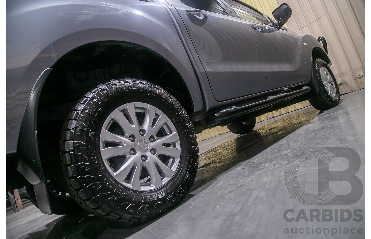 1/2014 Mazda BT50 GT (4x4) MY13 Dual Cab Utility Grey Turbo Diesel 3.2L