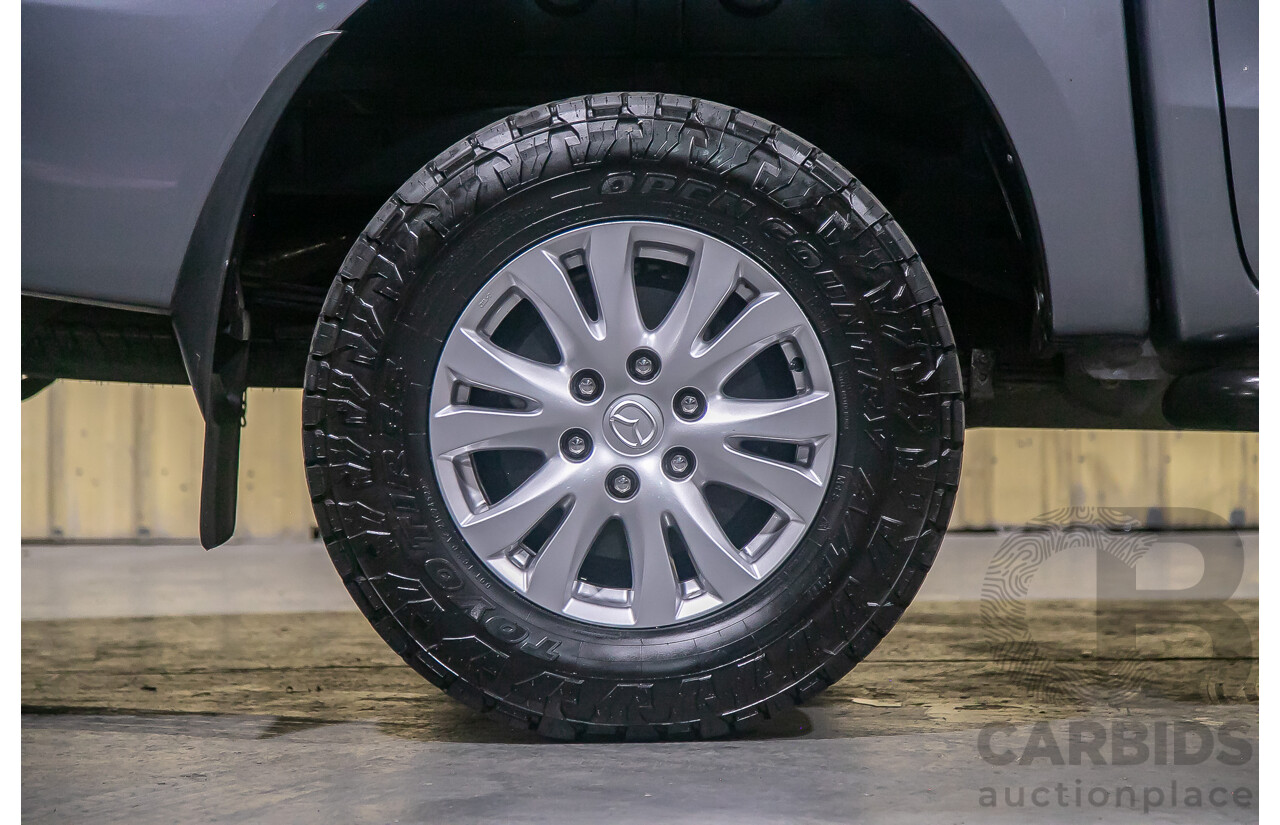 1/2014 Mazda BT50 GT (4x4) MY13 Dual Cab Utility Grey Turbo Diesel 3.2L