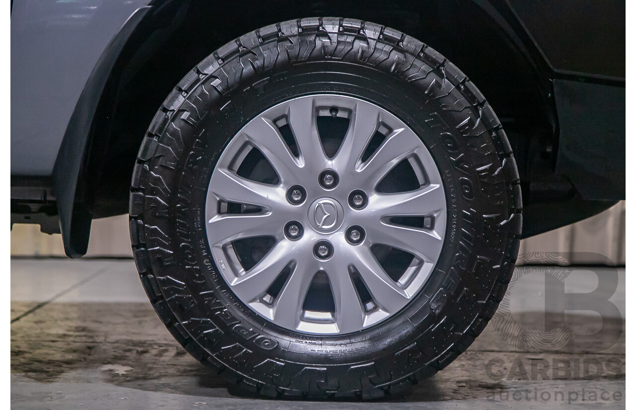 1/2014 Mazda BT50 GT (4x4) MY13 Dual Cab Utility Grey Turbo Diesel 3.2L