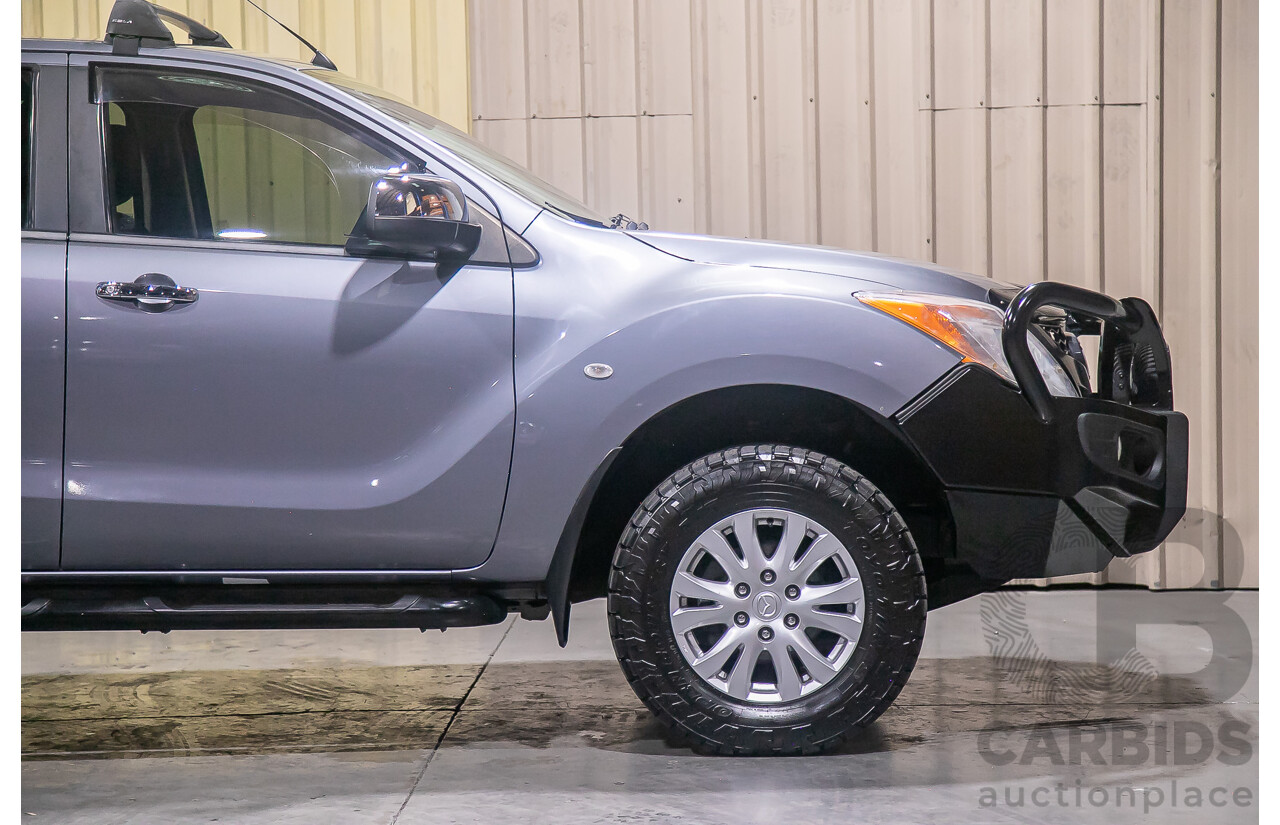 1/2014 Mazda BT50 GT (4x4) MY13 Dual Cab Utility Grey Turbo Diesel 3.2L
