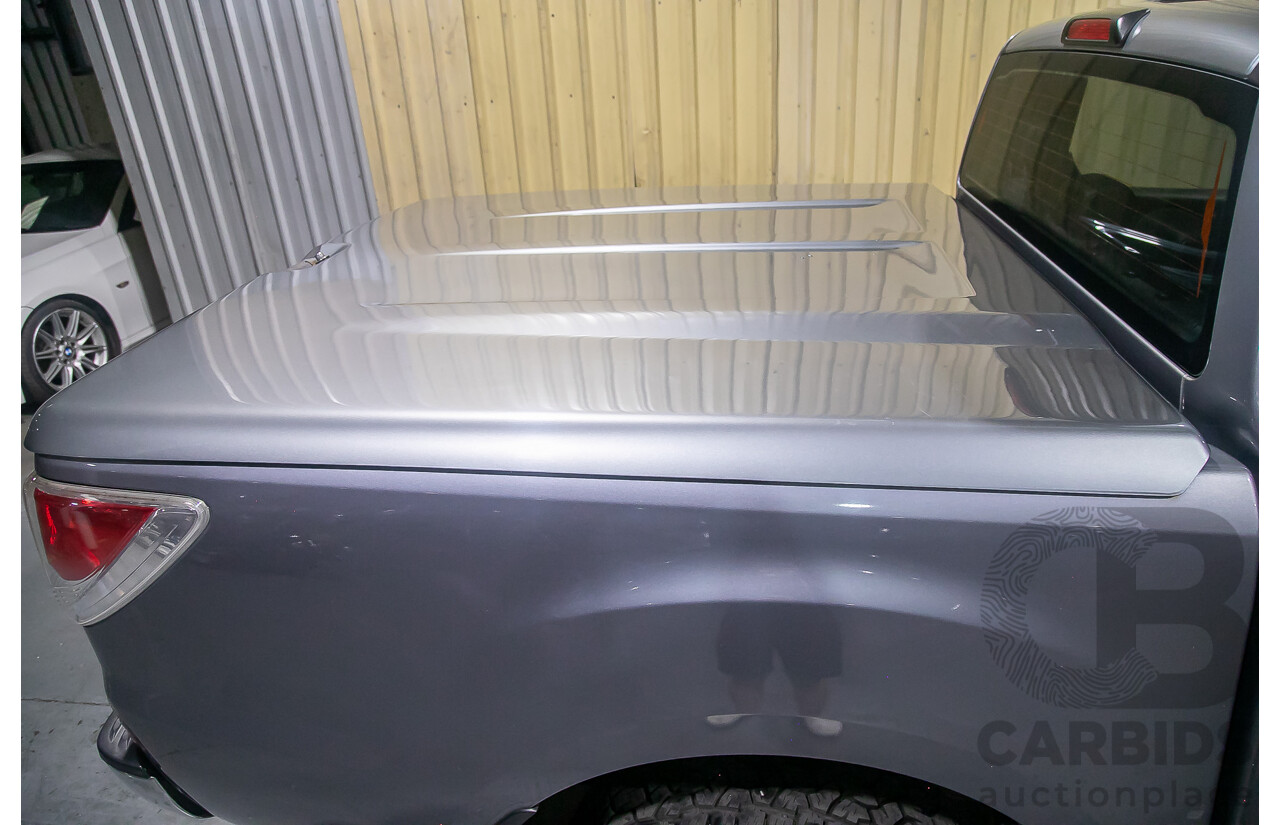 1/2014 Mazda BT50 GT (4x4) MY13 Dual Cab Utility Grey Turbo Diesel 3.2L