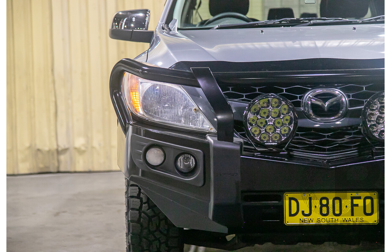 1/2014 Mazda BT50 GT (4x4) MY13 Dual Cab Utility Grey Turbo Diesel 3.2L