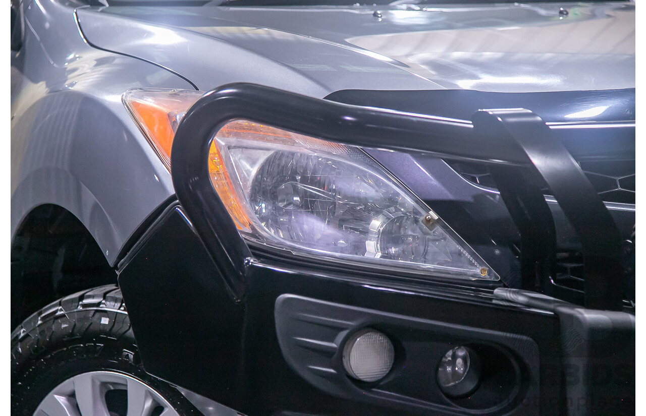 1/2014 Mazda BT50 GT (4x4) MY13 Dual Cab Utility Grey Turbo Diesel 3.2L