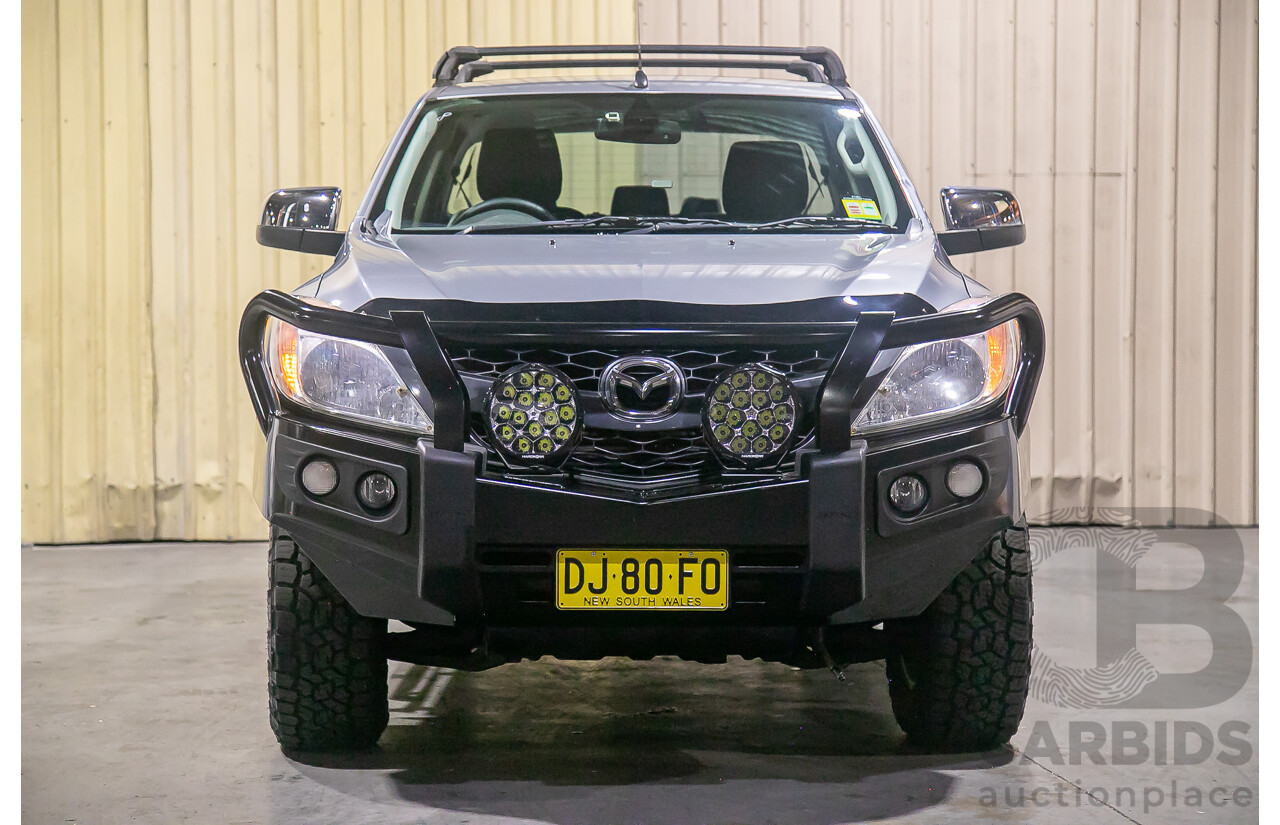1/2014 Mazda BT50 GT (4x4) MY13 Dual Cab Utility Grey Turbo Diesel 3.2L