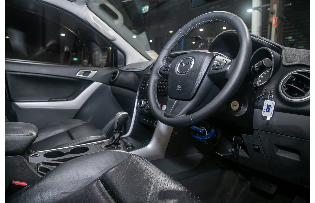 1/2014 Mazda BT50 GT (4x4) MY13 Dual Cab Utility Grey Turbo Diesel 3.2L