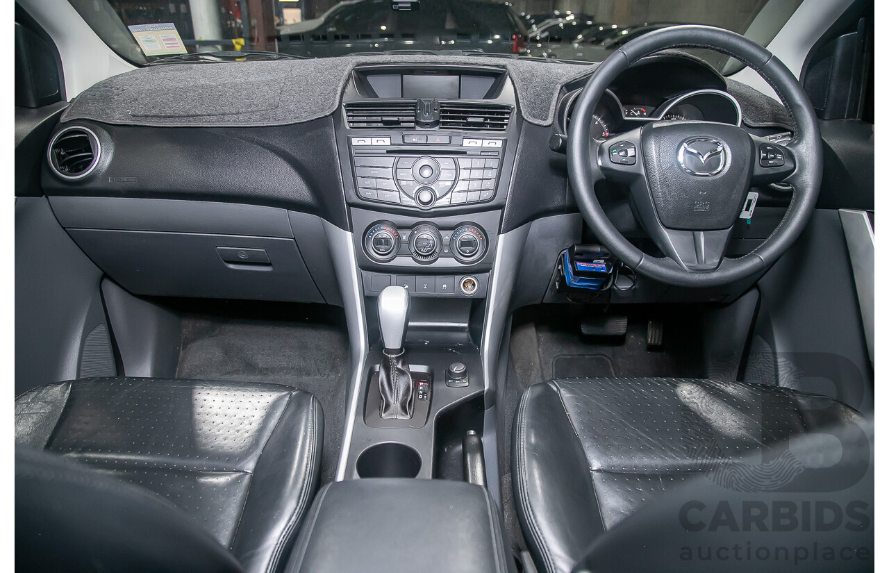 1/2014 Mazda BT50 GT (4x4) MY13 Dual Cab Utility Grey Turbo Diesel 3.2L