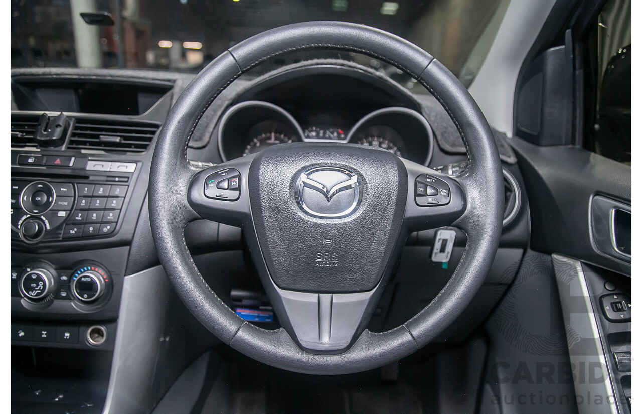 1/2014 Mazda BT50 GT (4x4) MY13 Dual Cab Utility Grey Turbo Diesel 3.2L