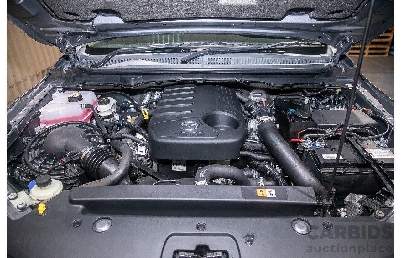 1/2014 Mazda BT50 GT (4x4) MY13 Dual Cab Utility Grey Turbo Diesel 3.2L