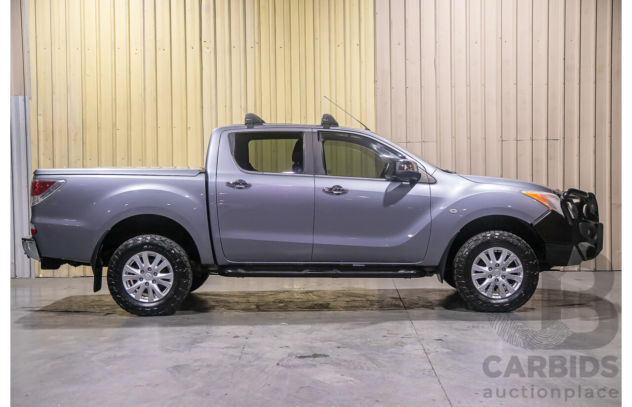 1/2014 Mazda BT50 GT (4x4) MY13 Dual Cab Utility Grey Turbo Diesel 3.2L