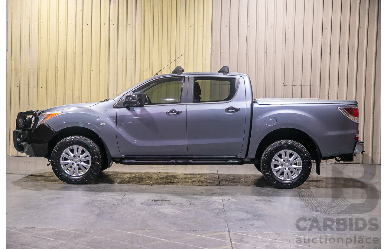 1/2014 Mazda BT50 GT (4x4) MY13 Dual Cab Utility Grey Turbo Diesel 3.2L