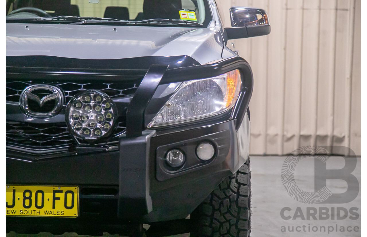 1/2014 Mazda BT50 GT (4x4) MY13 Dual Cab Utility Grey Turbo Diesel 3.2L