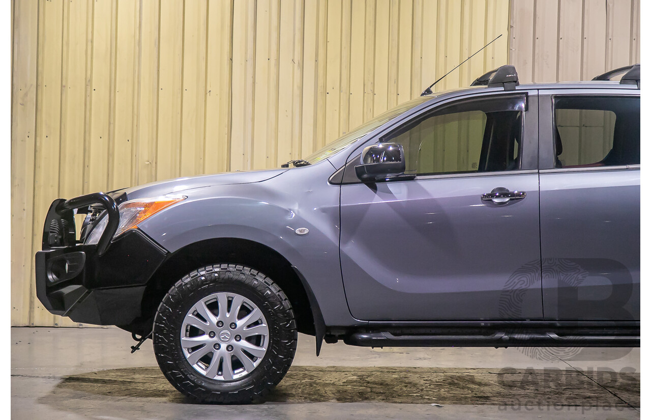 1/2014 Mazda BT50 GT (4x4) MY13 Dual Cab Utility Grey Turbo Diesel 3.2L