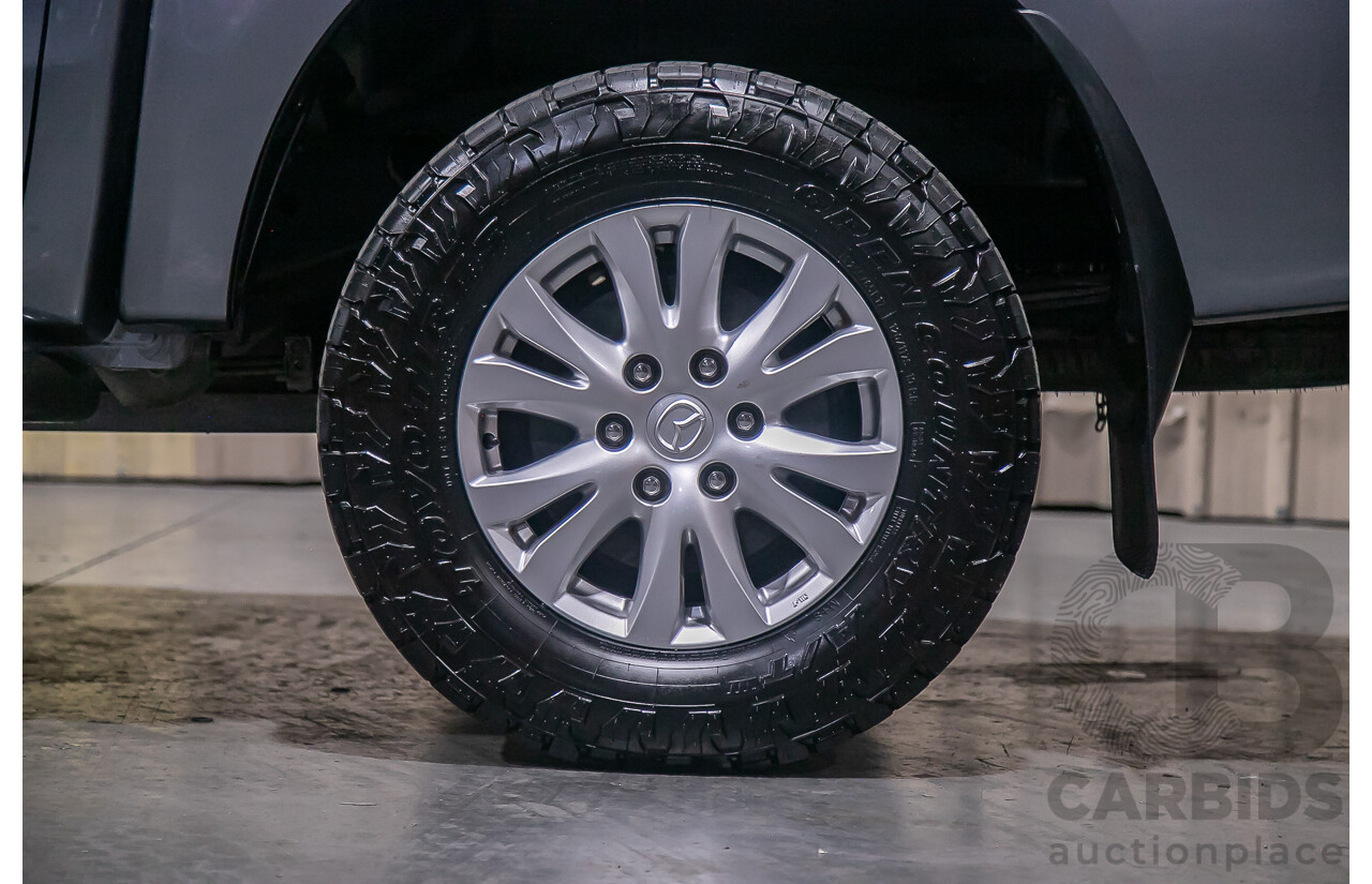 1/2014 Mazda BT50 GT (4x4) MY13 Dual Cab Utility Grey Turbo Diesel 3.2L