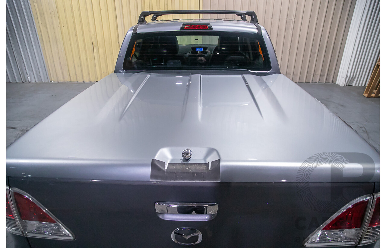 1/2014 Mazda BT50 GT (4x4) MY13 Dual Cab Utility Grey Turbo Diesel 3.2L