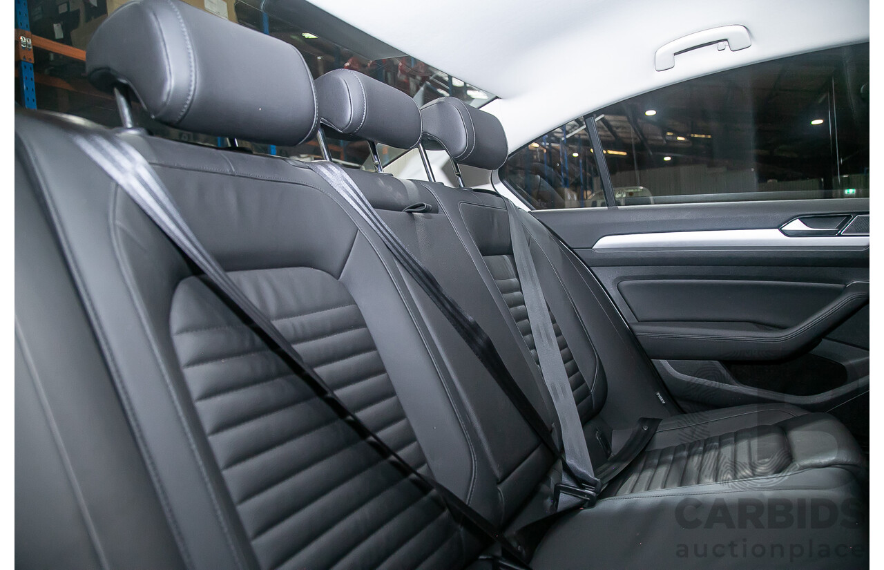 4/2018 Volkswagen Passat 132 TSI Comfortline 3C 4d Sedan White Turbo 1.8L