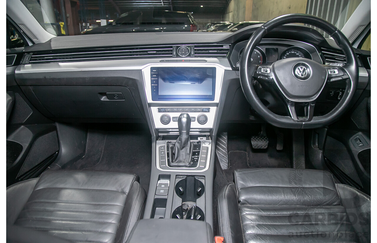 4/2018 Volkswagen Passat 132 TSI Comfortline 3C 4d Sedan White Turbo 1.8L