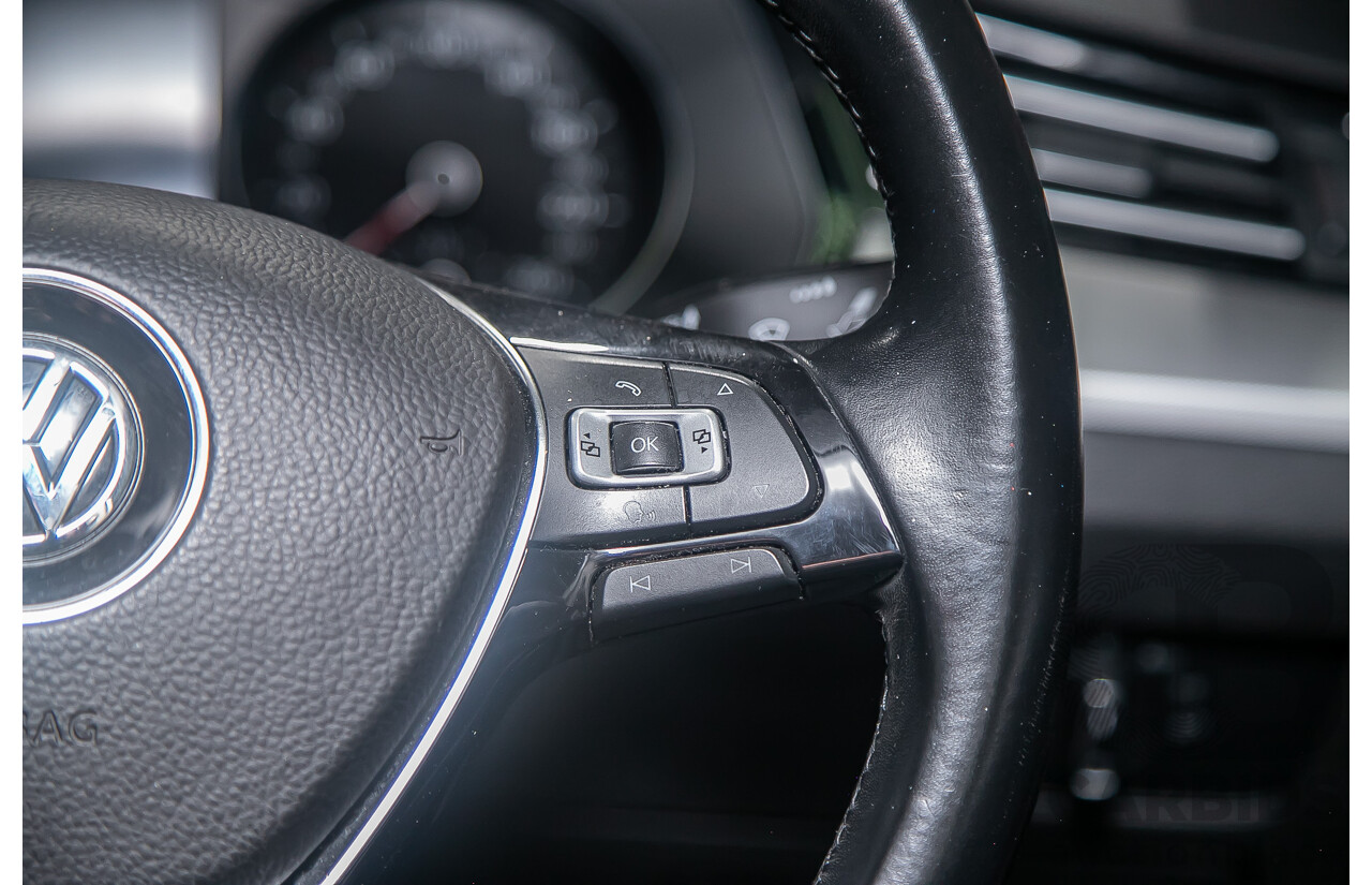 4/2018 Volkswagen Passat 132 TSI Comfortline 3C 4d Sedan White Turbo 1.8L