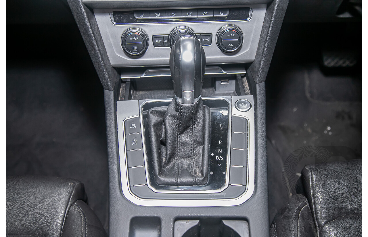 4/2018 Volkswagen Passat 132 TSI Comfortline 3C 4d Sedan White Turbo 1.8L