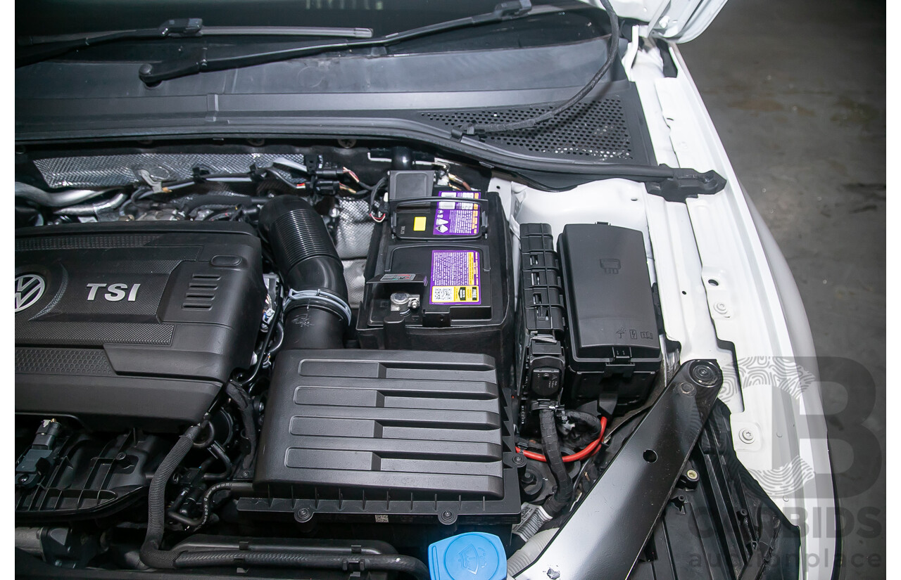 4/2018 Volkswagen Passat 132 TSI Comfortline 3C 4d Sedan White Turbo 1.8L