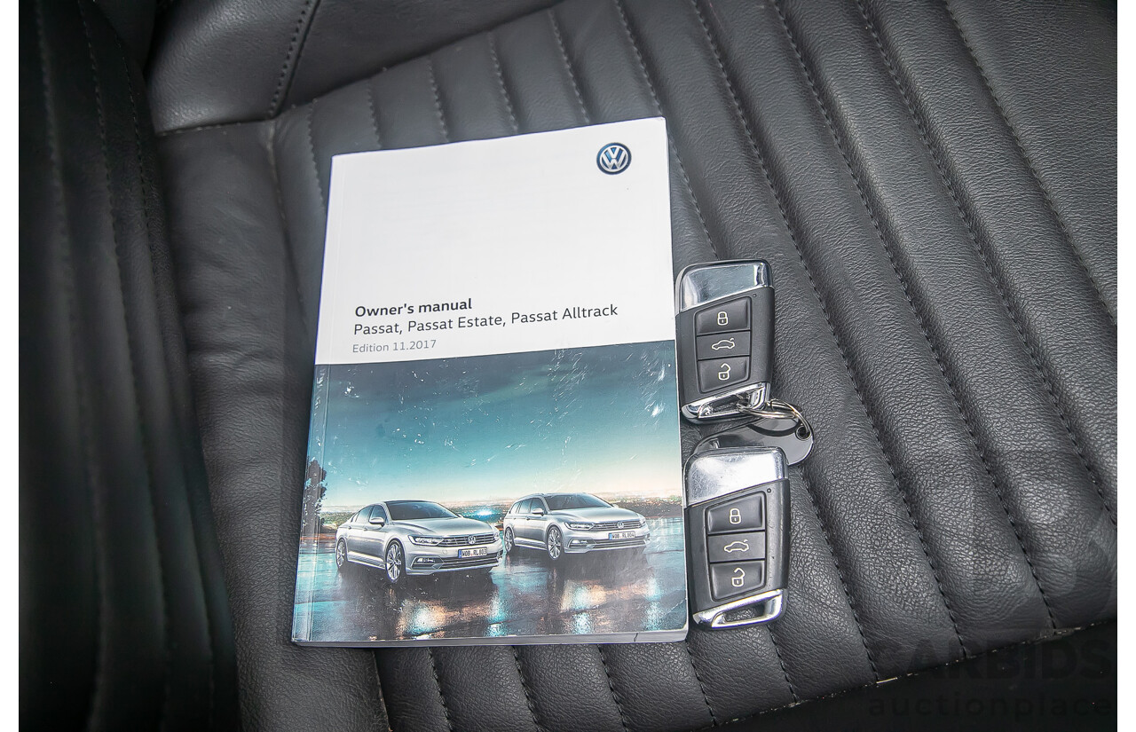 4/2018 Volkswagen Passat 132 TSI Comfortline 3C 4d Sedan White Turbo 1.8L