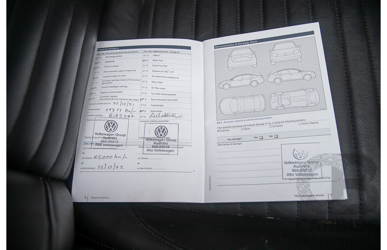 4/2018 Volkswagen Passat 132 TSI Comfortline 3C 4d Sedan White Turbo 1.8L