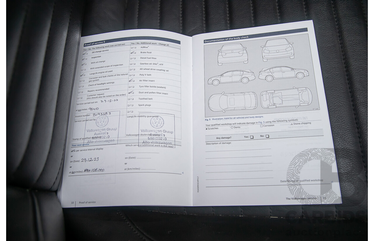 4/2018 Volkswagen Passat 132 TSI Comfortline 3C 4d Sedan White Turbo 1.8L