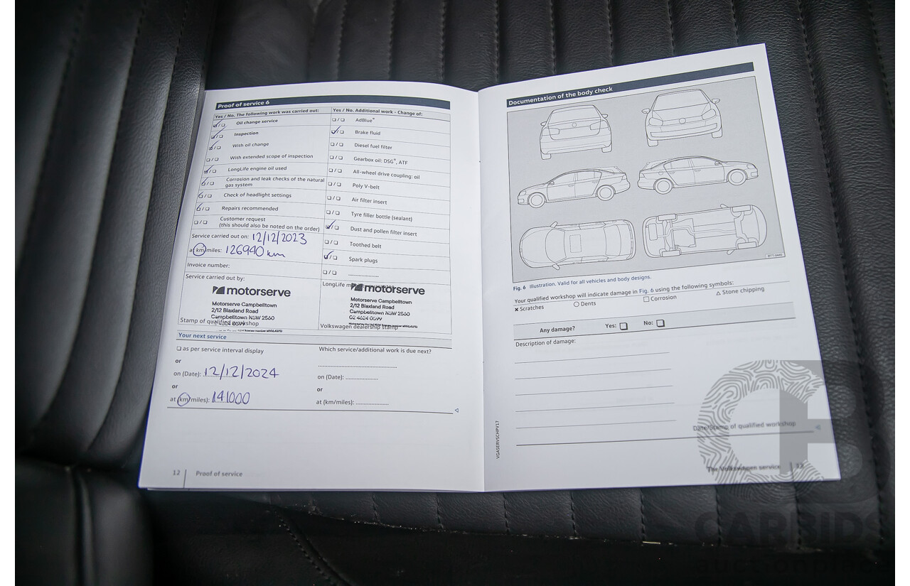 4/2018 Volkswagen Passat 132 TSI Comfortline 3C 4d Sedan White Turbo 1.8L