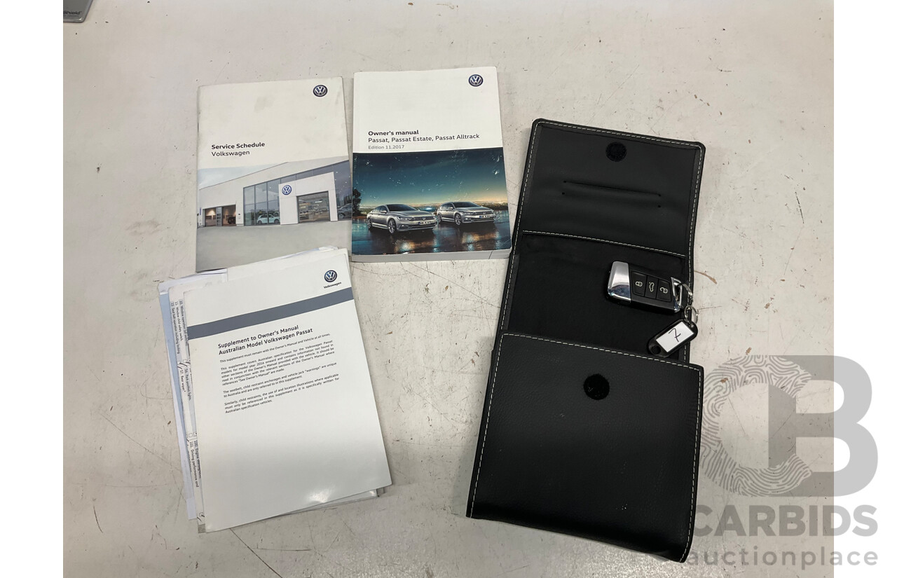 4/2018 Volkswagen Passat 132 TSI Comfortline 3C 4d Sedan White Turbo 1.8L