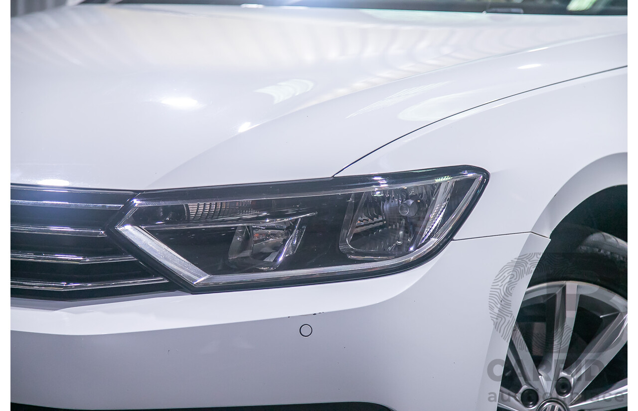 4/2018 Volkswagen Passat 132 TSI Comfortline 3C 4d Sedan White Turbo 1.8L