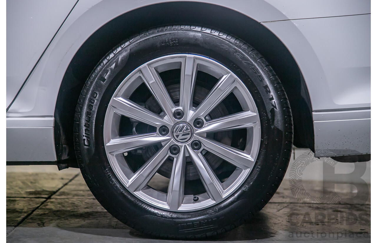 4/2018 Volkswagen Passat 132 TSI Comfortline 3C 4d Sedan White Turbo 1.8L