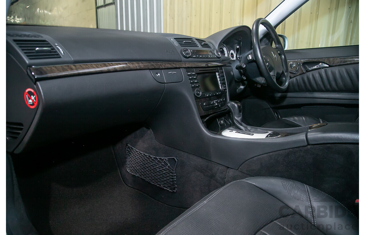 10/2004 Mercedes Benz E55 AMG W211 4d Sedan Brilliant Silver Metallic Supercharged V8 5.4L