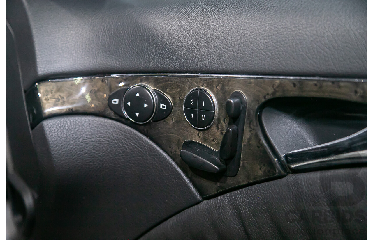 10/2004 Mercedes Benz E55 AMG W211 4d Sedan Brilliant Silver Metallic Supercharged V8 5.4L