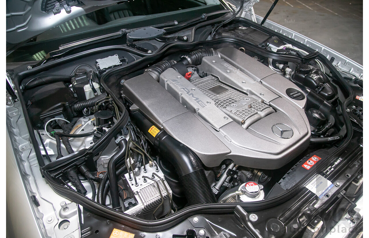 10/2004 Mercedes Benz E55 AMG W211 4d Sedan Brilliant Silver Metallic Supercharged V8 5.4L