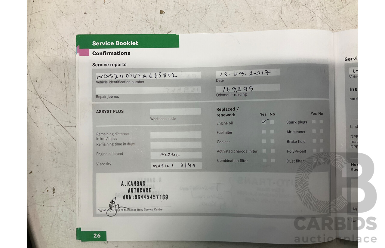 10/2004 Mercedes Benz E55 AMG W211 4d Sedan Brilliant Silver Metallic Supercharged V8 5.4L