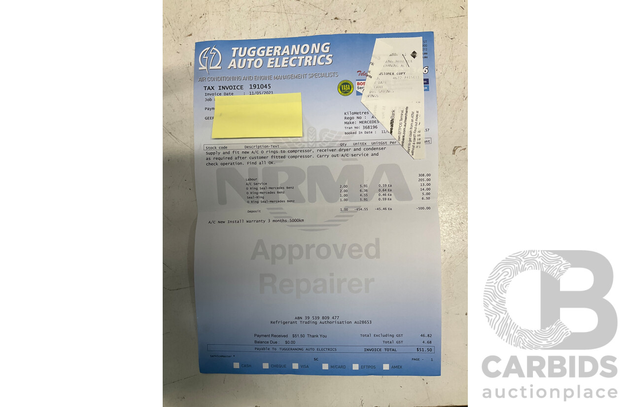 10/2004 Mercedes Benz E55 AMG W211 4d Sedan Brilliant Silver Metallic Supercharged V8 5.4L