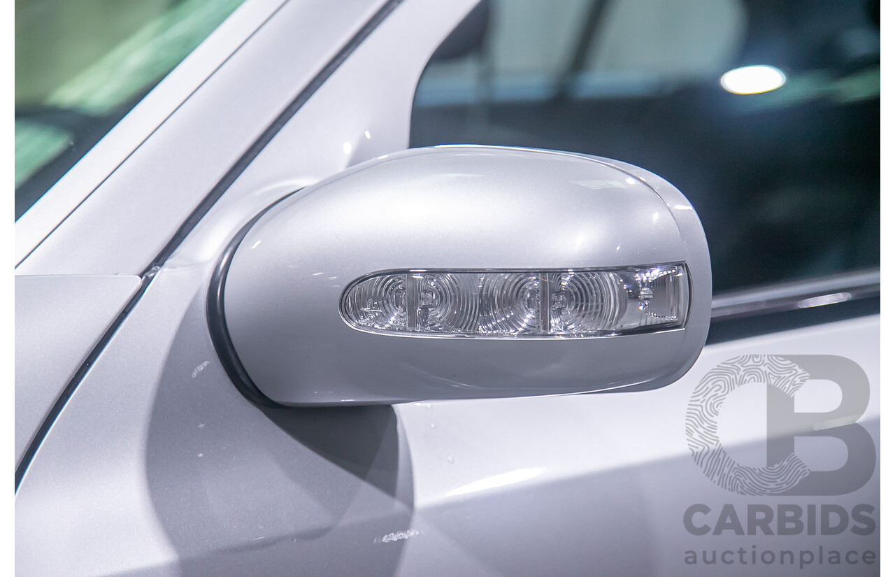 10/2004 Mercedes Benz E55 AMG W211 4d Sedan Brilliant Silver Metallic Supercharged V8 5.4L