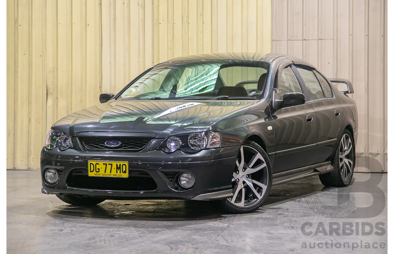 11/2007 Ford Falcon XR8 BF MKII 07 Upgrade 4d Sedan Ego Metallic Grey V8 5.4L