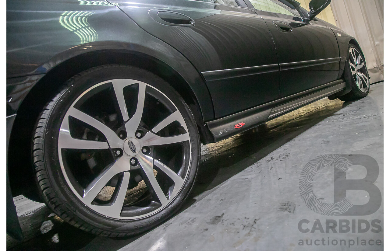 11/2007 Ford Falcon XR8 BF MKII 07 Upgrade 4d Sedan Ego Metallic Grey V8 5.4L