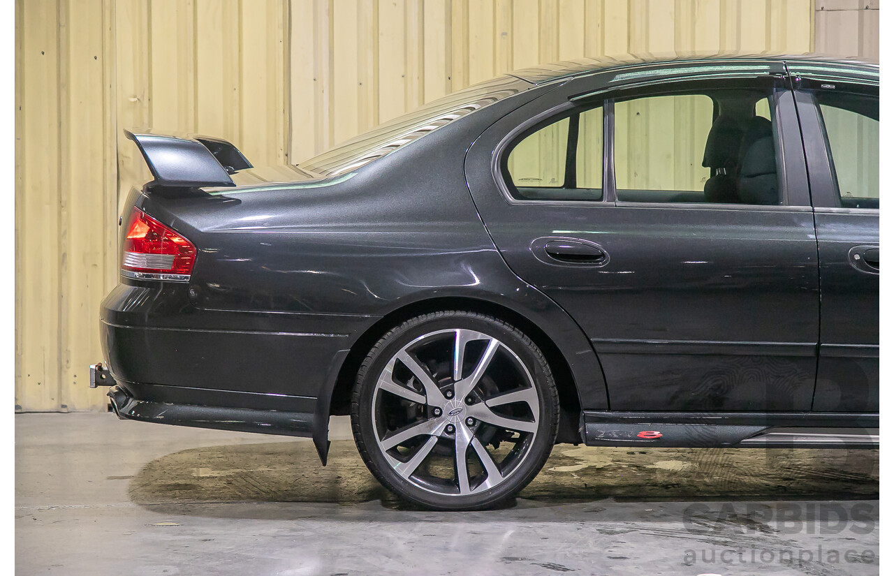 11/2007 Ford Falcon XR8 BF MKII 07 Upgrade 4d Sedan Ego Metallic Grey V8 5.4L