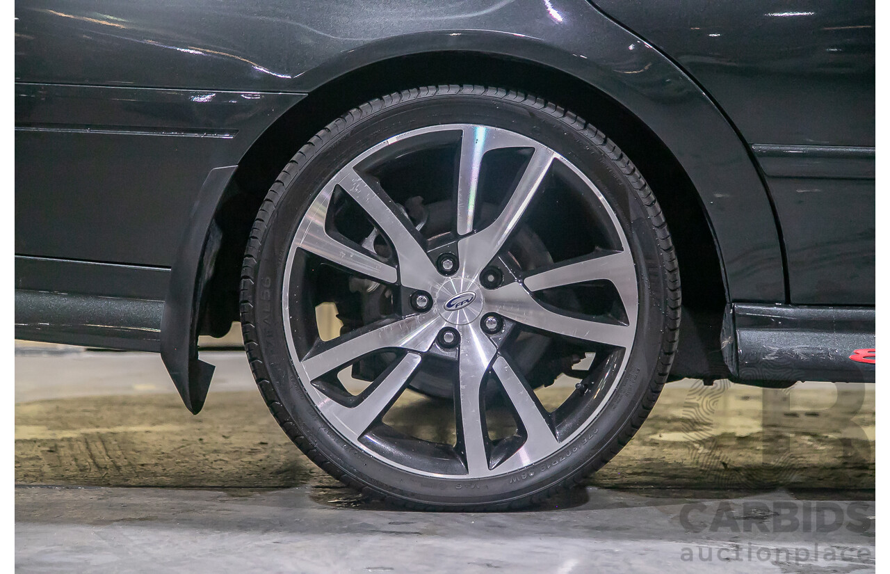 11/2007 Ford Falcon XR8 BF MKII 07 Upgrade 4d Sedan Ego Metallic Grey V8 5.4L