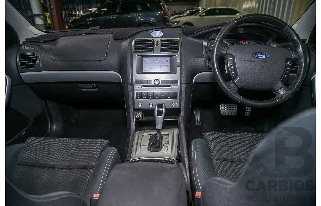 11/2007 Ford Falcon XR8 BF MKII 07 Upgrade 4d Sedan Ego Metallic Grey V8 5.4L