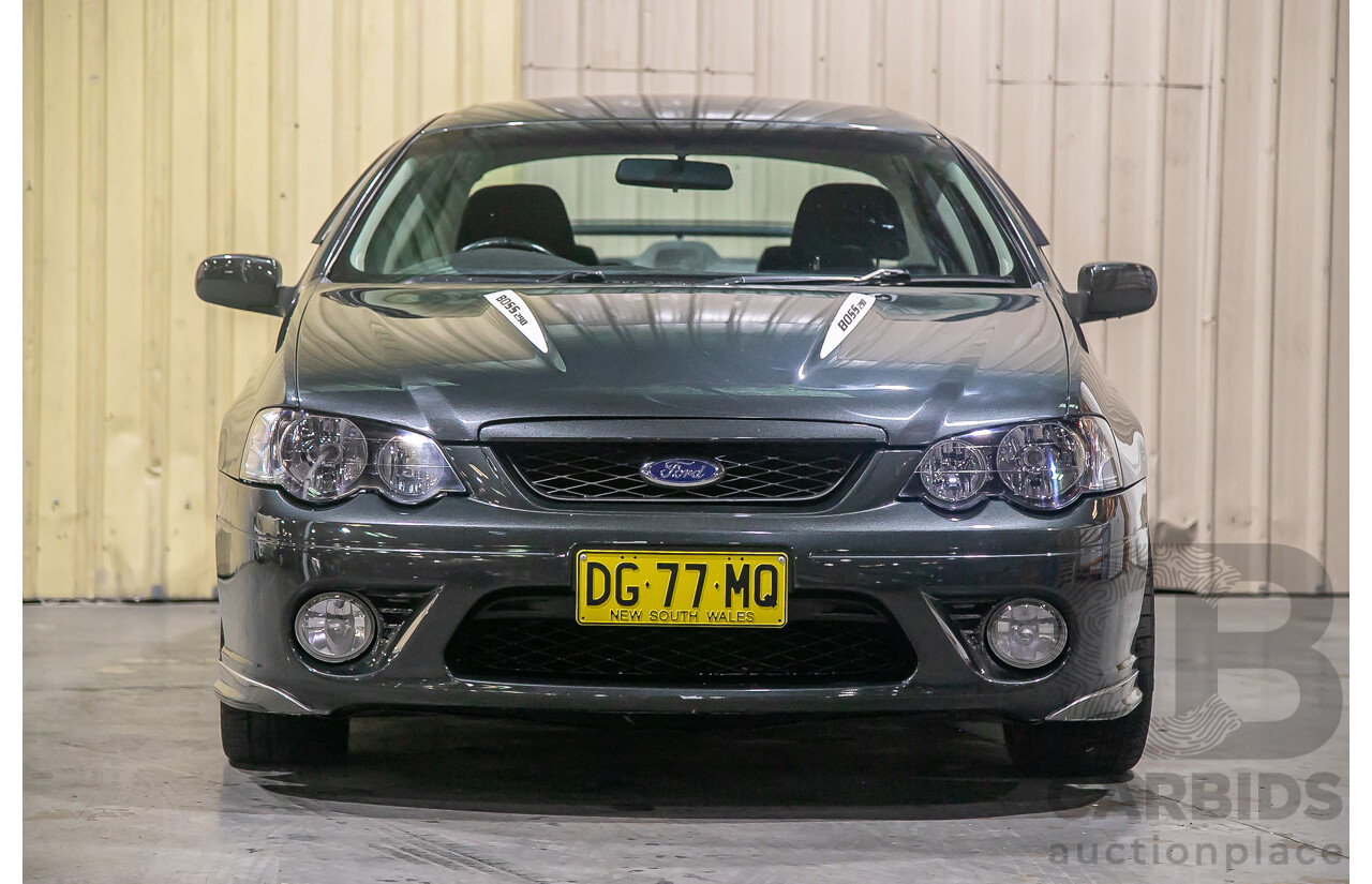 11/2007 Ford Falcon XR8 BF MKII 07 Upgrade 4d Sedan Ego Metallic Grey V8 5.4L