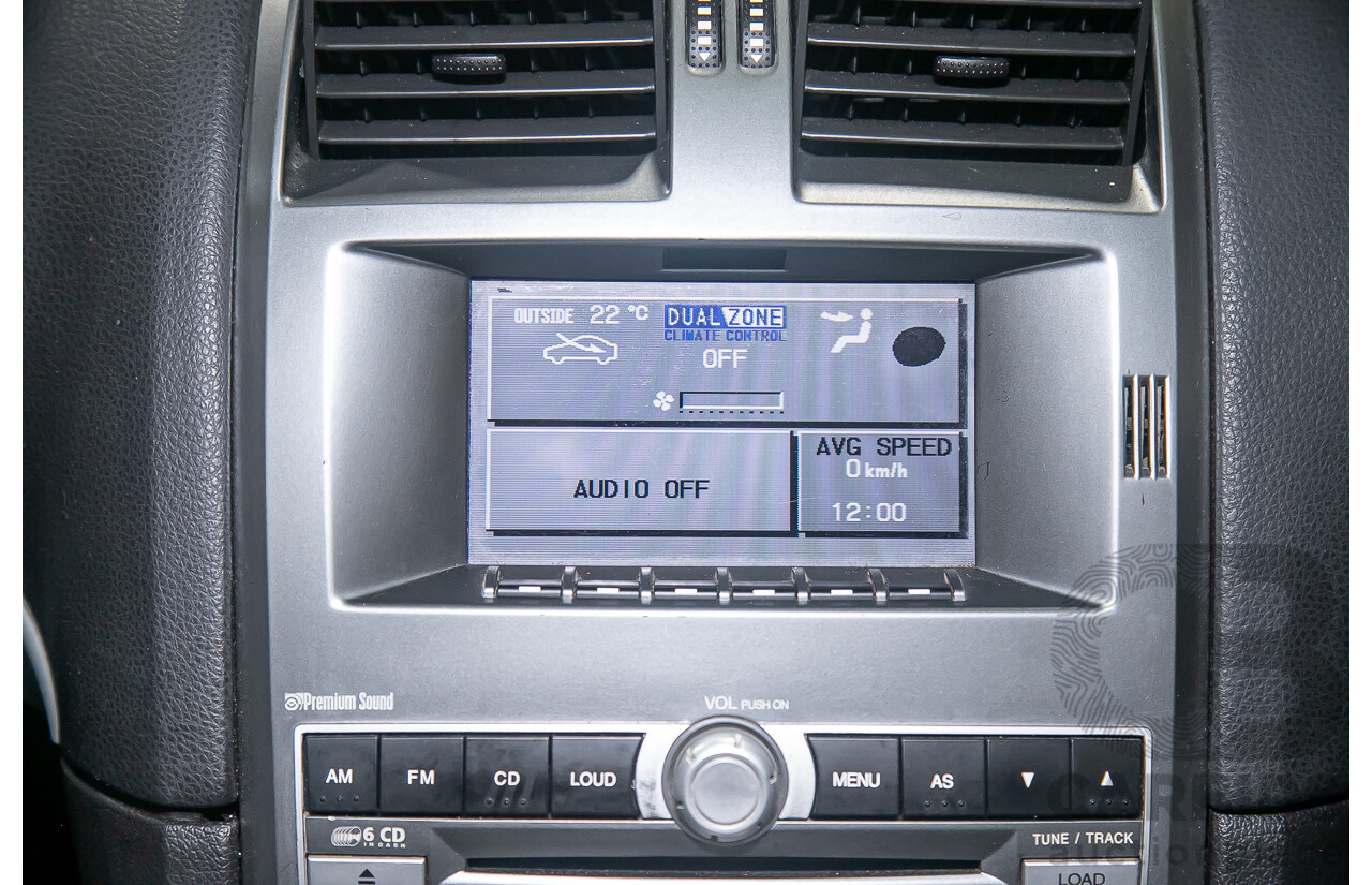 11/2007 Ford Falcon XR8 BF MKII 07 Upgrade 4d Sedan Ego Metallic Grey V8 5.4L