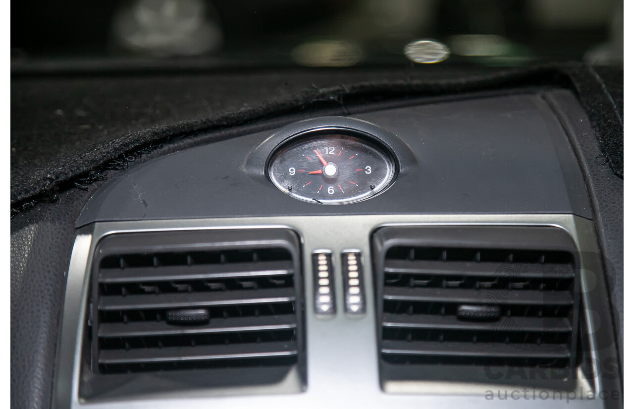 11/2007 Ford Falcon XR8 BF MKII 07 Upgrade 4d Sedan Ego Metallic Grey V8 5.4L