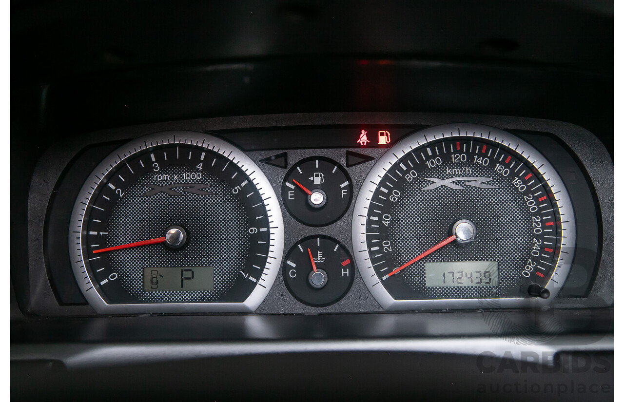 11/2007 Ford Falcon XR8 BF MKII 07 Upgrade 4d Sedan Ego Metallic Grey V8 5.4L