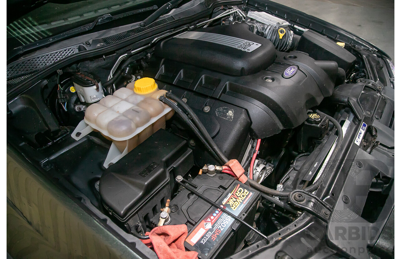 11/2007 Ford Falcon XR8 BF MKII 07 Upgrade 4d Sedan Ego Metallic Grey V8 5.4L