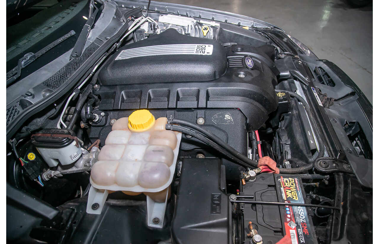 11/2007 Ford Falcon XR8 BF MKII 07 Upgrade 4d Sedan Ego Metallic Grey V8 5.4L