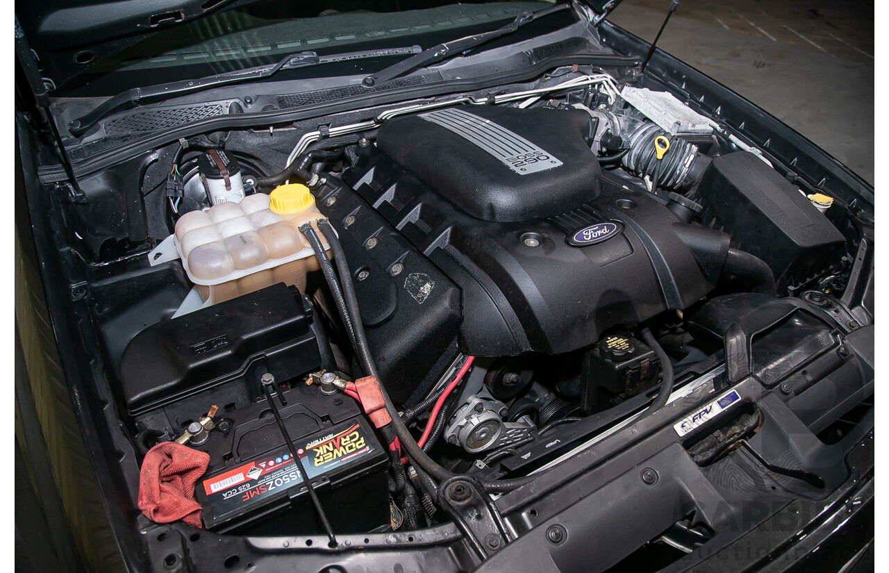 11/2007 Ford Falcon XR8 BF MKII 07 Upgrade 4d Sedan Ego Metallic Grey V8 5.4L